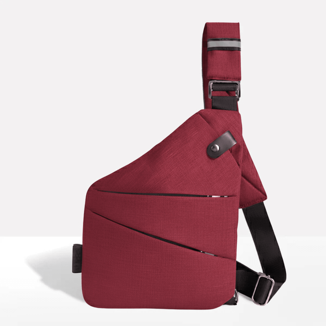 TRAVGUARD – Borsa a tracolla antitaccheggio con protezione RFID e design idrorepellente