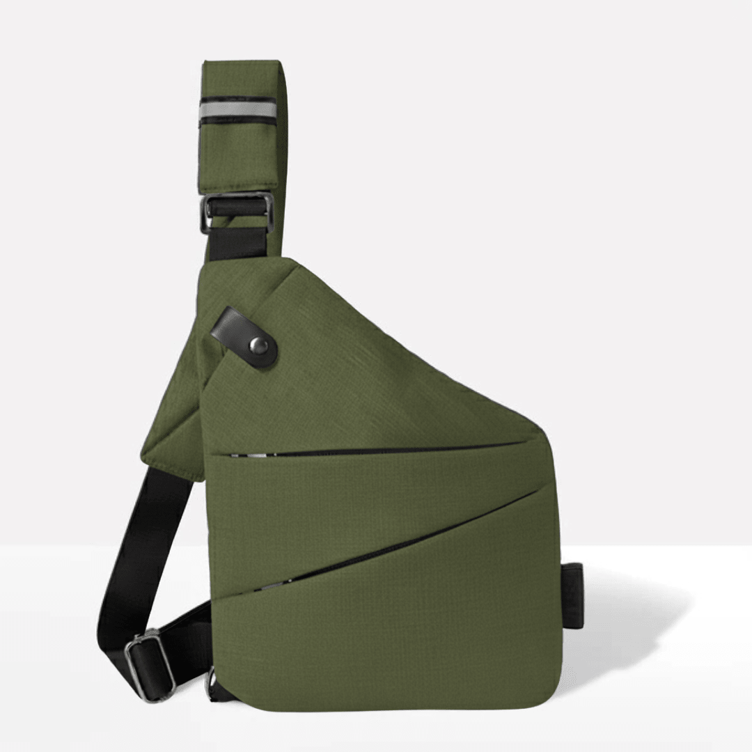 TRAVGUARD – Borsa a tracolla antitaccheggio con protezione RFID e design idrorepellente