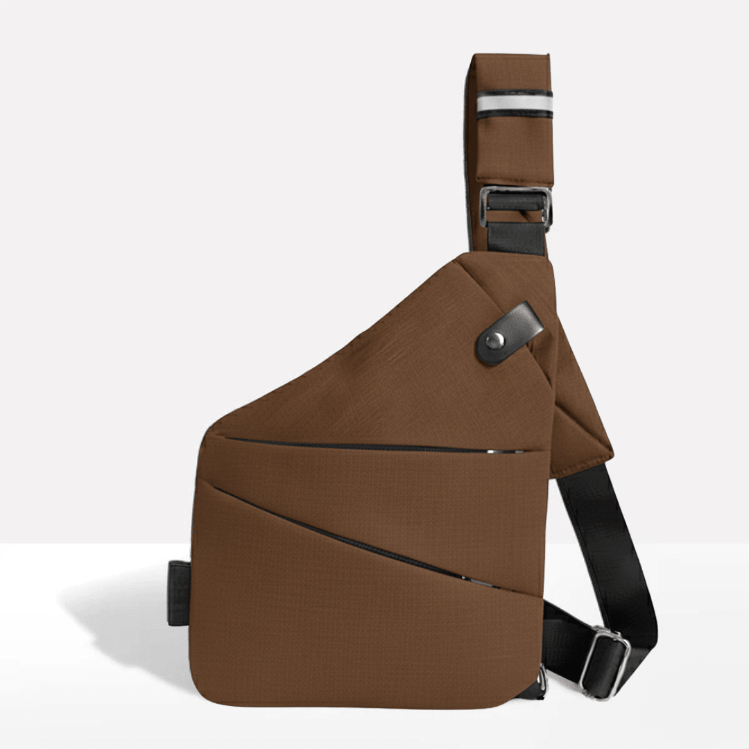TRAVGUARD – Borsa a tracolla antitaccheggio con protezione RFID e design idrorepellente