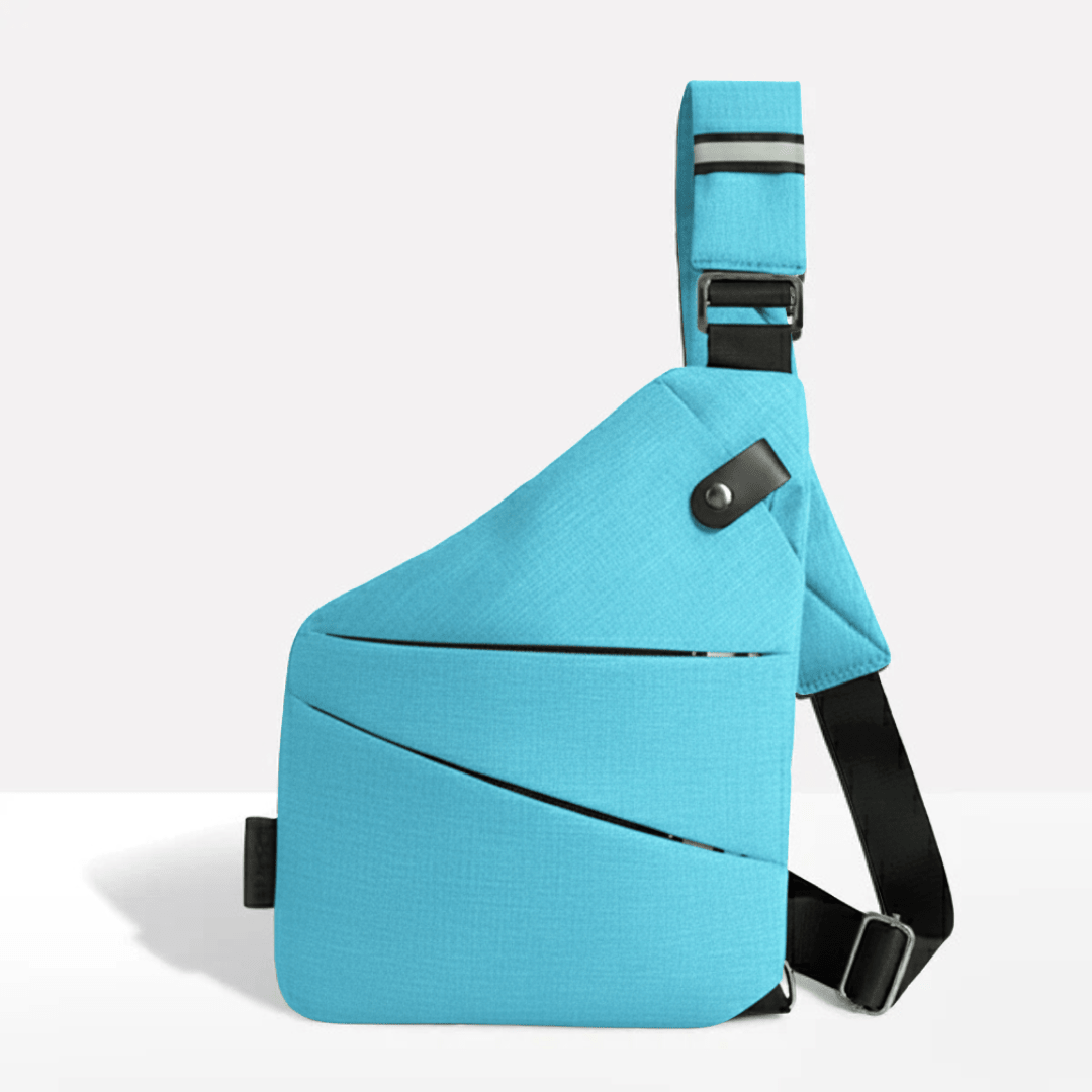 TRAVGUARD – Borsa a tracolla antitaccheggio con protezione RFID e design idrorepellente