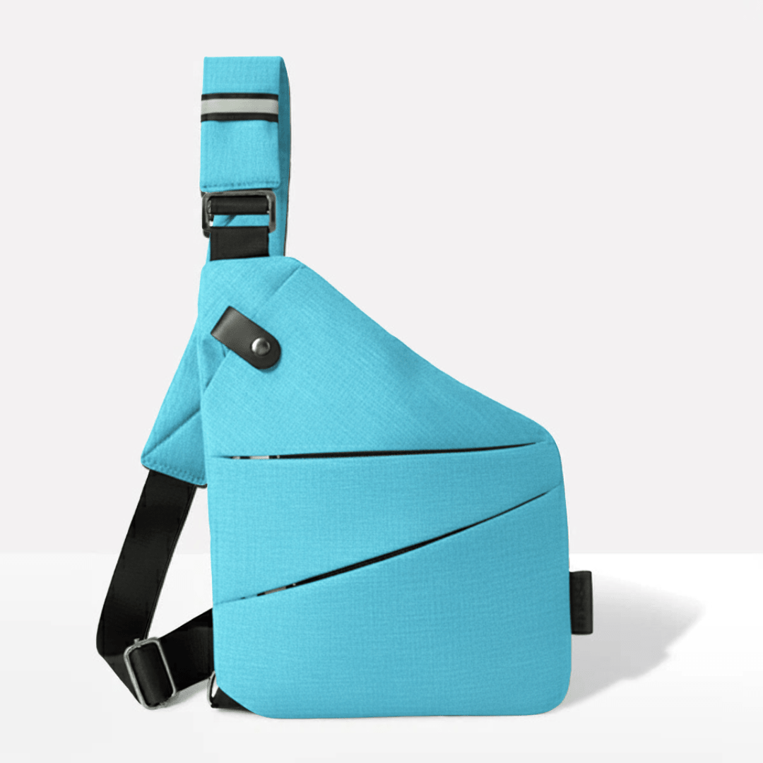 TRAVGUARD – Borsa a tracolla antitaccheggio con protezione RFID e design idrorepellente