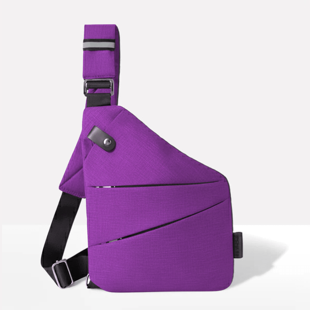 TRAVGUARD – Borsa a tracolla antitaccheggio con protezione RFID e design idrorepellente