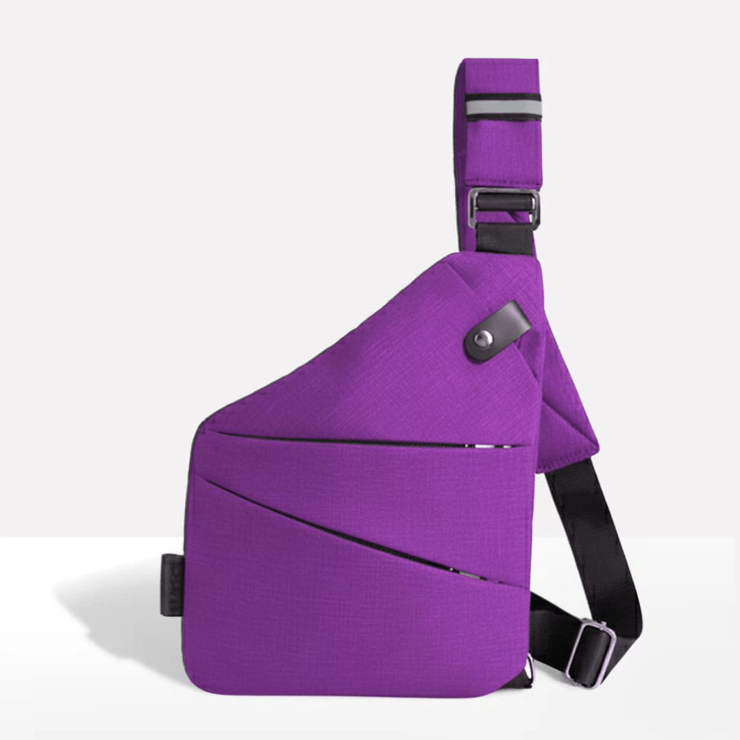 TRAVGUARD – Borsa a tracolla antitaccheggio con protezione RFID e design idrorepellente