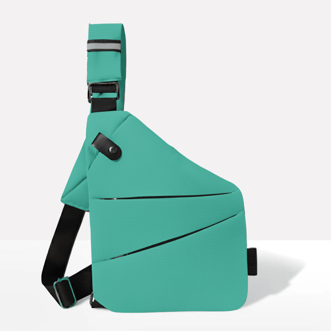TRAVGUARD – Borsa a tracolla antitaccheggio con protezione RFID e design idrorepellente