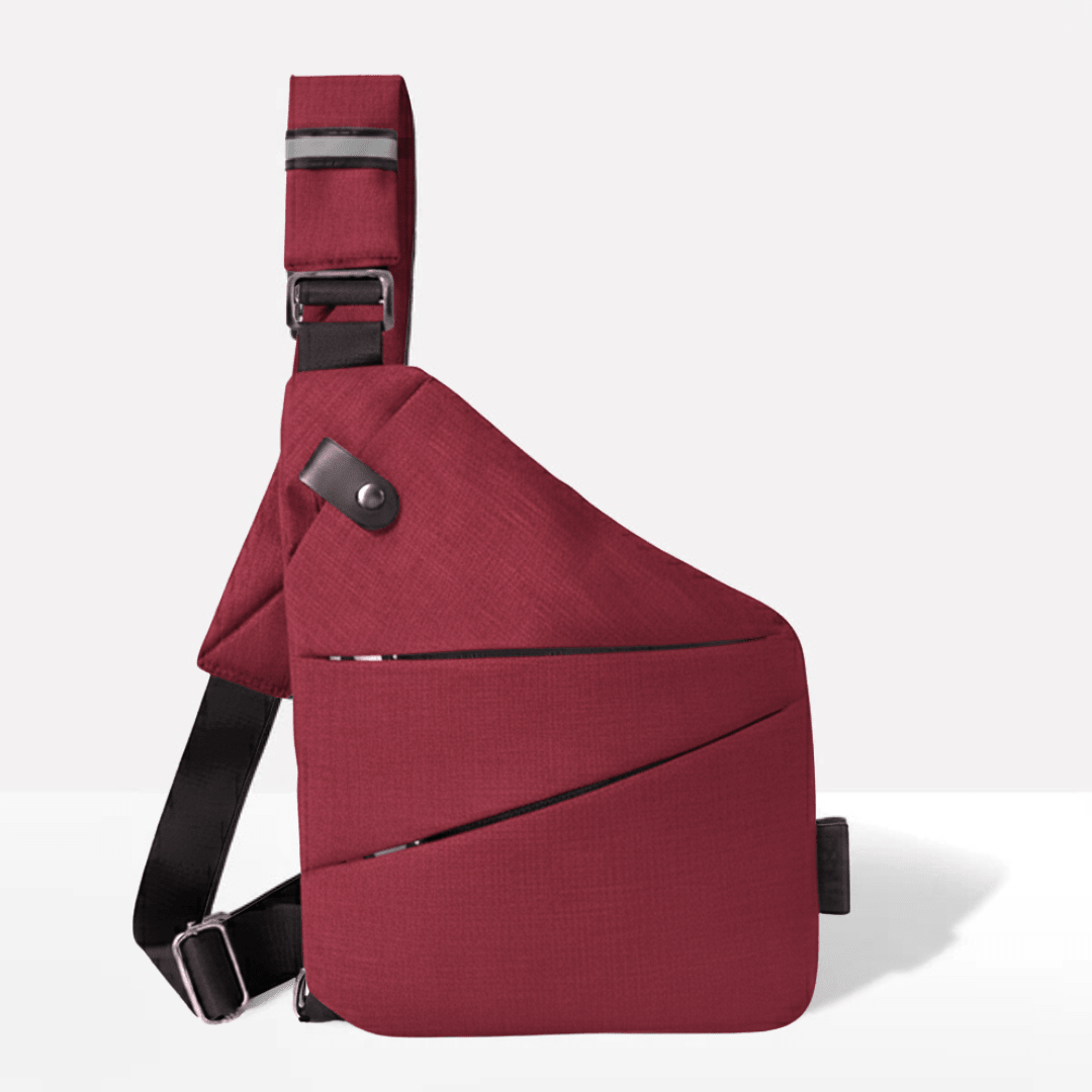 TRAVGUARD – Borsa a tracolla antitaccheggio con protezione RFID e design idrorepellente