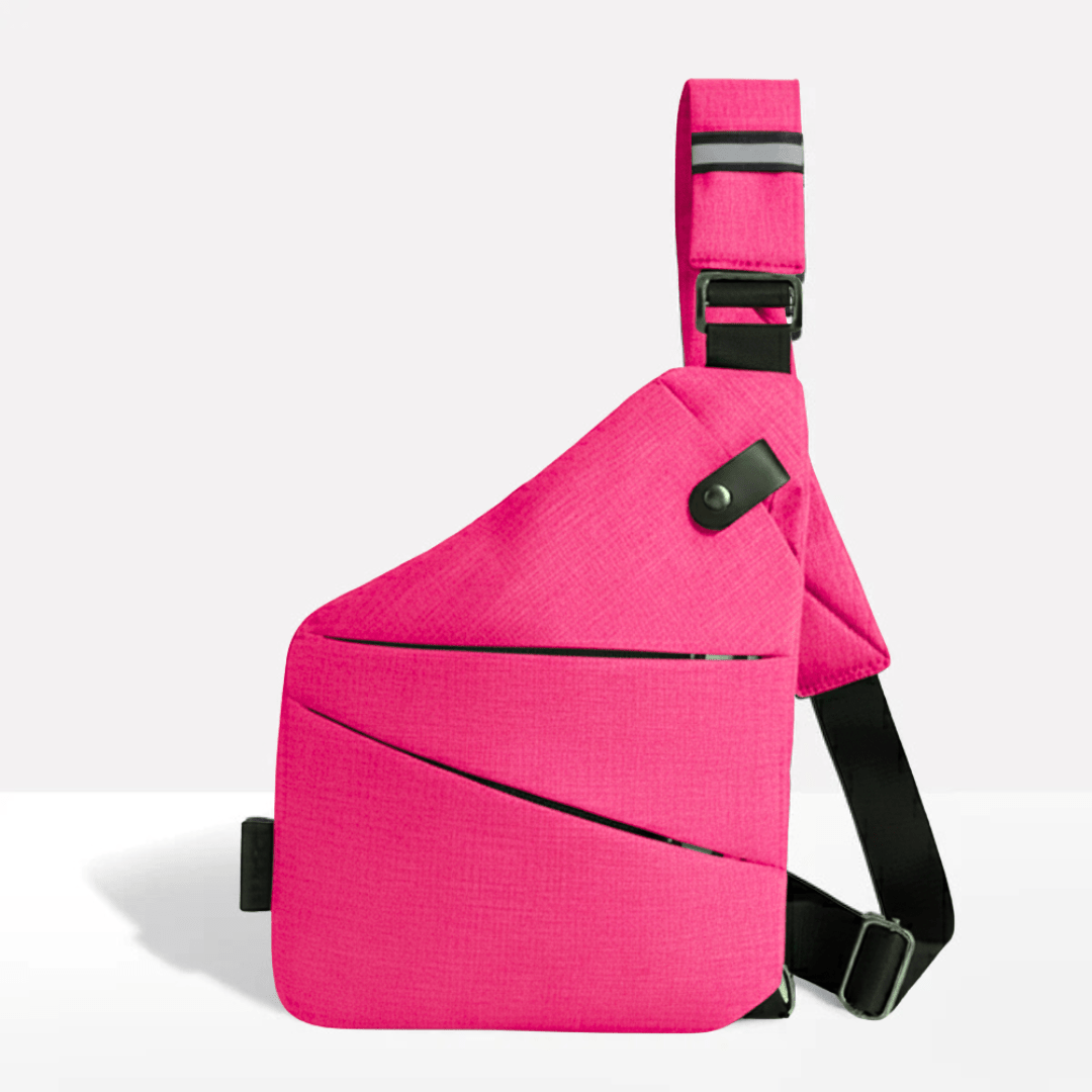 TRAVGUARD – Borsa a tracolla antitaccheggio con protezione RFID e design idrorepellente