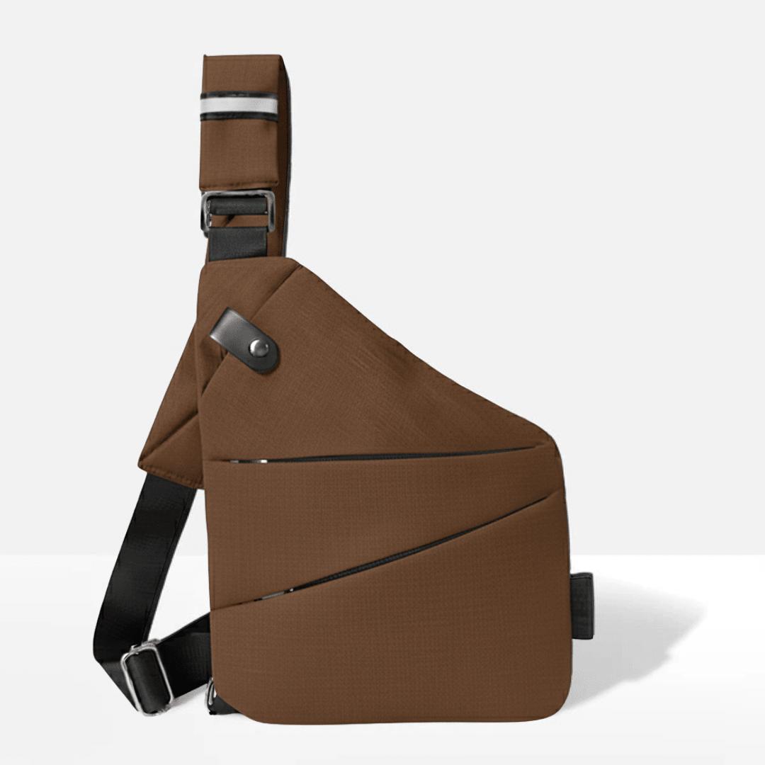 TRAVGUARD – Borsa a tracolla antitaccheggio con protezione RFID e design idrorepellente