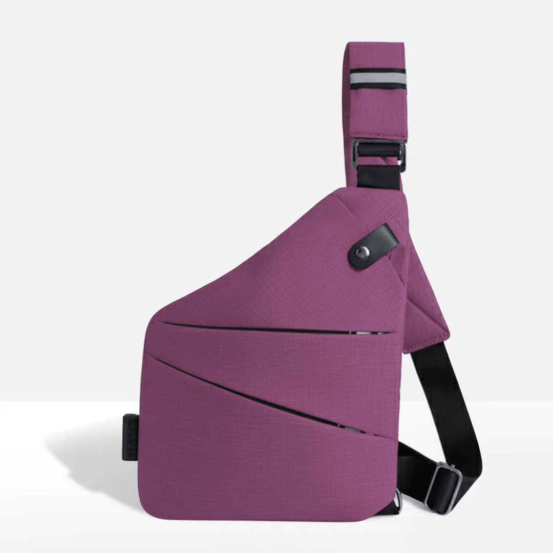 TRAVGUARD – Borsa a tracolla antitaccheggio con protezione RFID e design idrorepellente