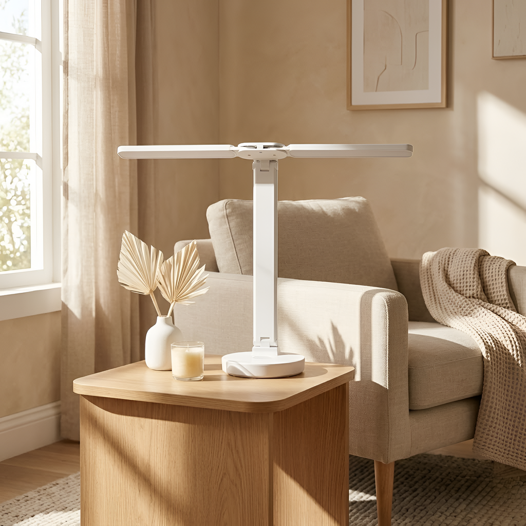 Dylan - Lampada da scrivania a LED ricaricabile con comando tattile
