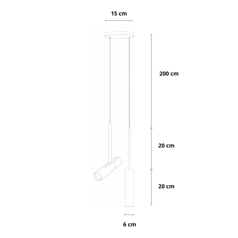 Nysaia - Moderna Lampada a Sospensione LED per Camera da Letto