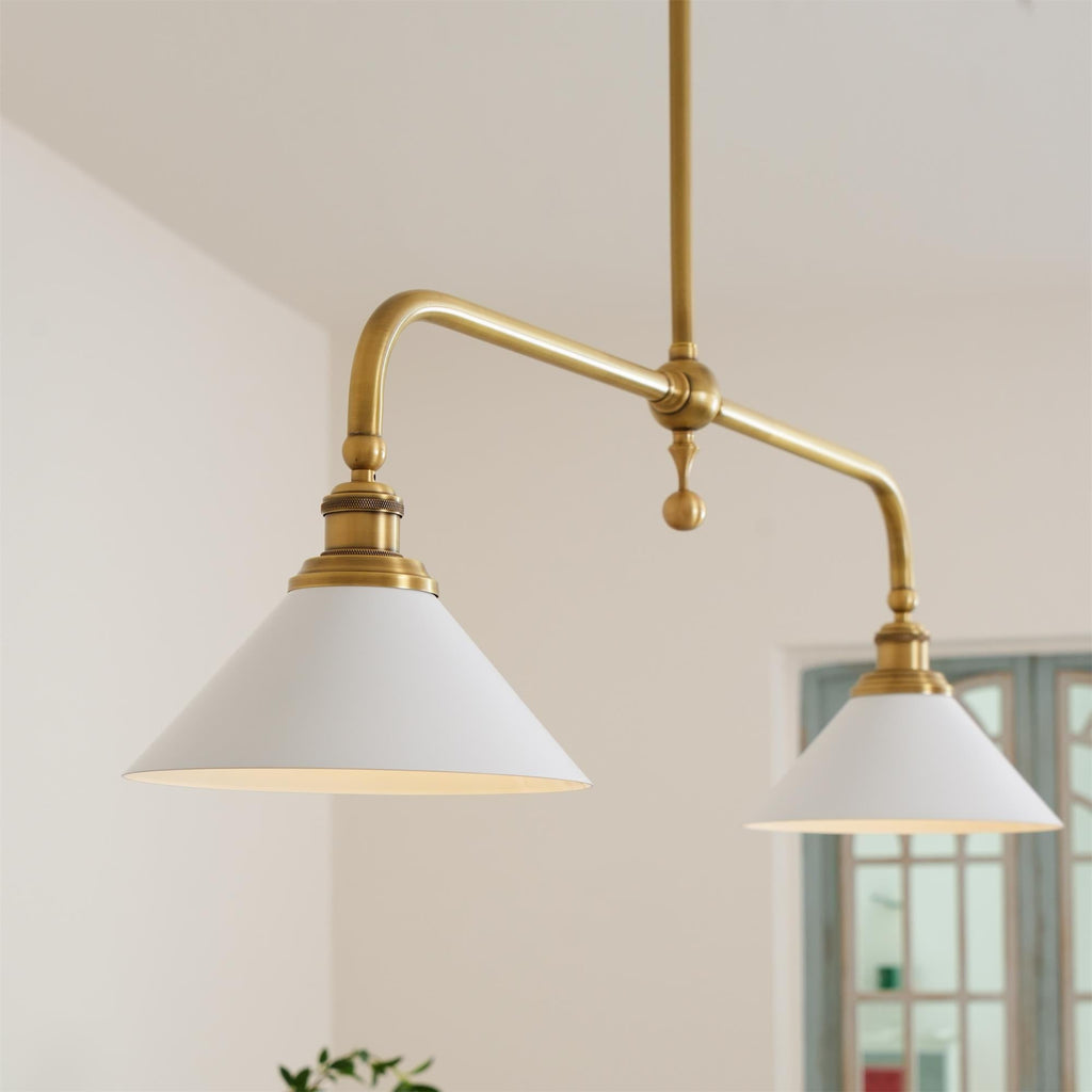 Lumessa | Lampada a Sospensione in Vetro Moderno per Illuminazione di Isole Cucina e Tavoli da Pranzo