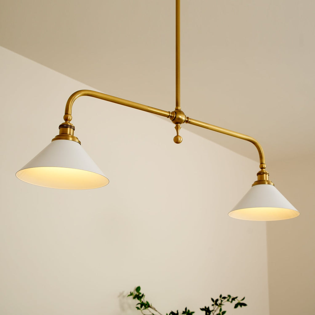 Lumessa | Lampada a Sospensione in Vetro Moderno per Illuminazione di Isole Cucina e Tavoli da Pranzo