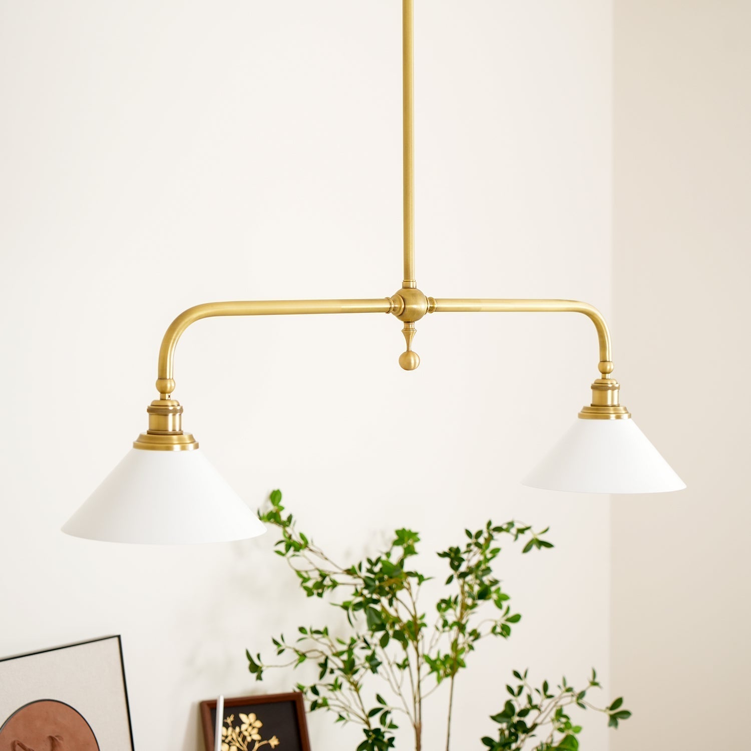 Lumessa | Lampada a Sospensione in Vetro Moderno per Illuminazione di Isole Cucina e Tavoli da Pranzo