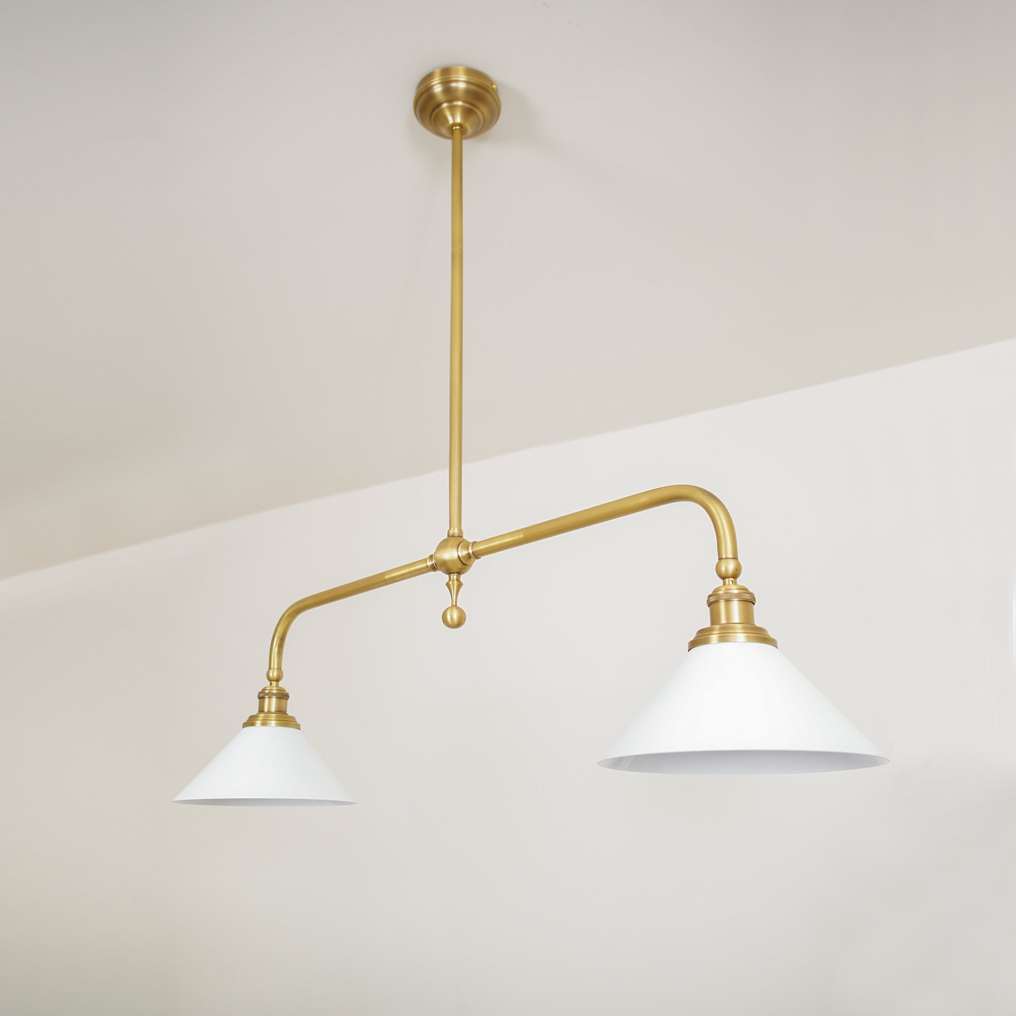 Lumessa | Lampada a Sospensione in Vetro Moderno per Illuminazione di Isole Cucina e Tavoli da Pranzo