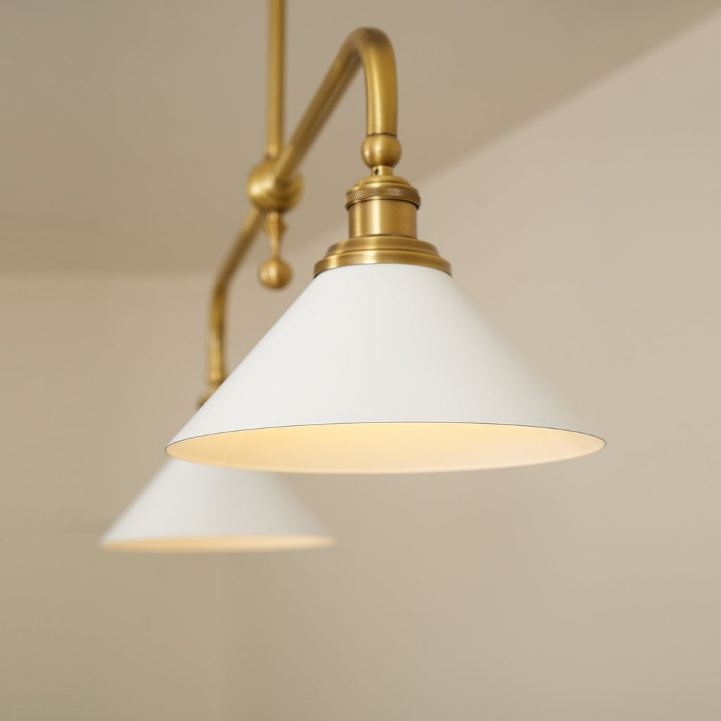 Lumessa | Lampada a Sospensione in Vetro Moderno per Illuminazione di Isole Cucina e Tavoli da Pranzo