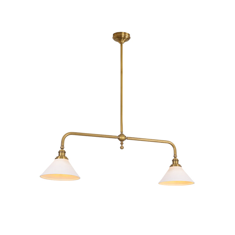 Lumessa | Lampada a Sospensione in Vetro Moderno per Illuminazione di Isole Cucina e Tavoli da Pranzo