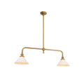 Lumessa | Lampada a Sospensione in Vetro Moderno per Illuminazione di Isole Cucina e Tavoli da Pranzo