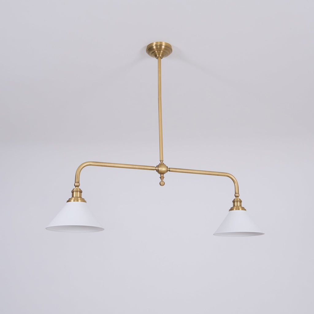 Lumessa | Lampada a Sospensione in Vetro Moderno per Illuminazione di Isole Cucina e Tavoli da Pranzo