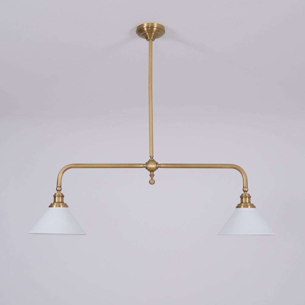 Lumessa | Lampada a Sospensione in Vetro Moderno per Illuminazione di Isole Cucina e Tavoli da Pranzo