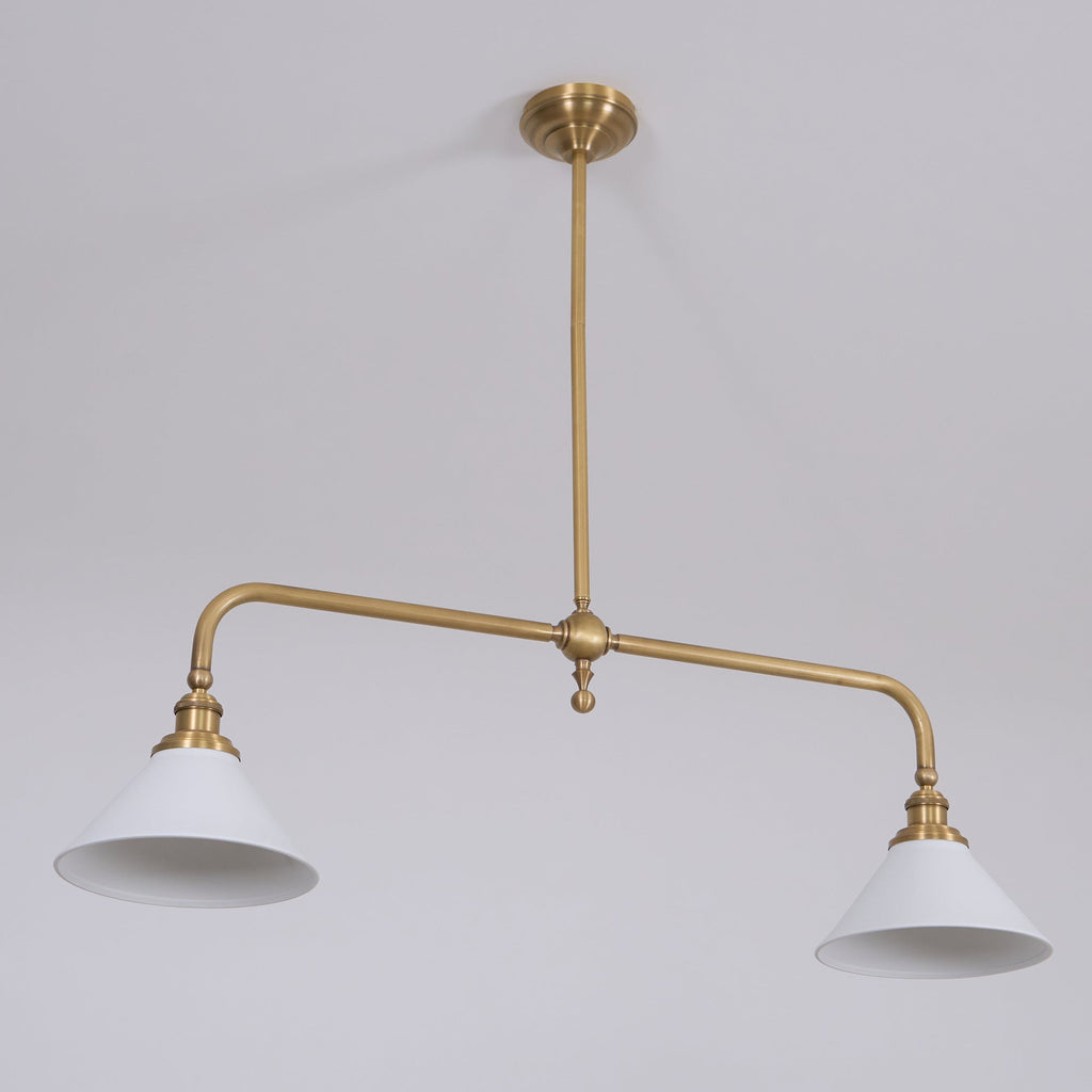 Lumessa | Lampada a Sospensione in Vetro Moderno per Illuminazione di Isole Cucina e Tavoli da Pranzo