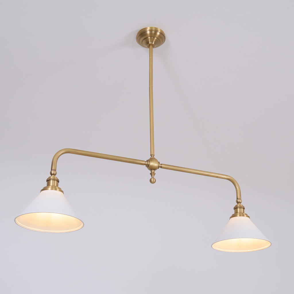 Lumessa | Lampada a Sospensione in Vetro Moderno per Illuminazione di Isole Cucina e Tavoli da Pranzo