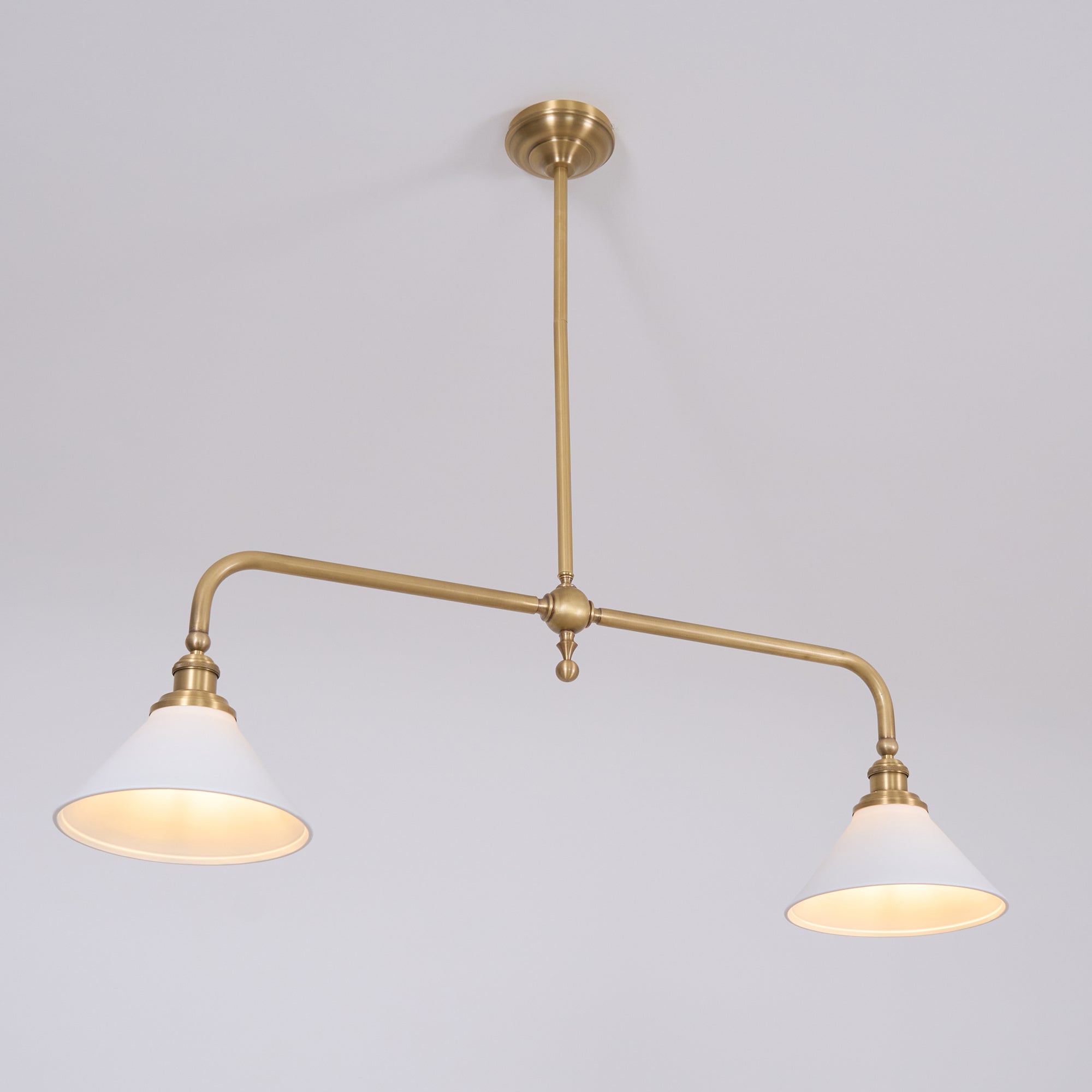 Lumessa | Lampada a Sospensione in Vetro Moderno per Illuminazione di Isole Cucina e Tavoli da Pranzo