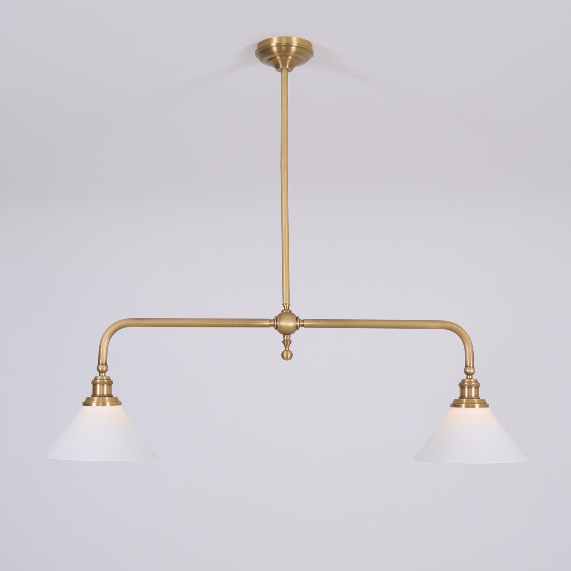 Lumessa | Lampada a Sospensione in Vetro Moderno per Illuminazione di Isole Cucina e Tavoli da Pranzo