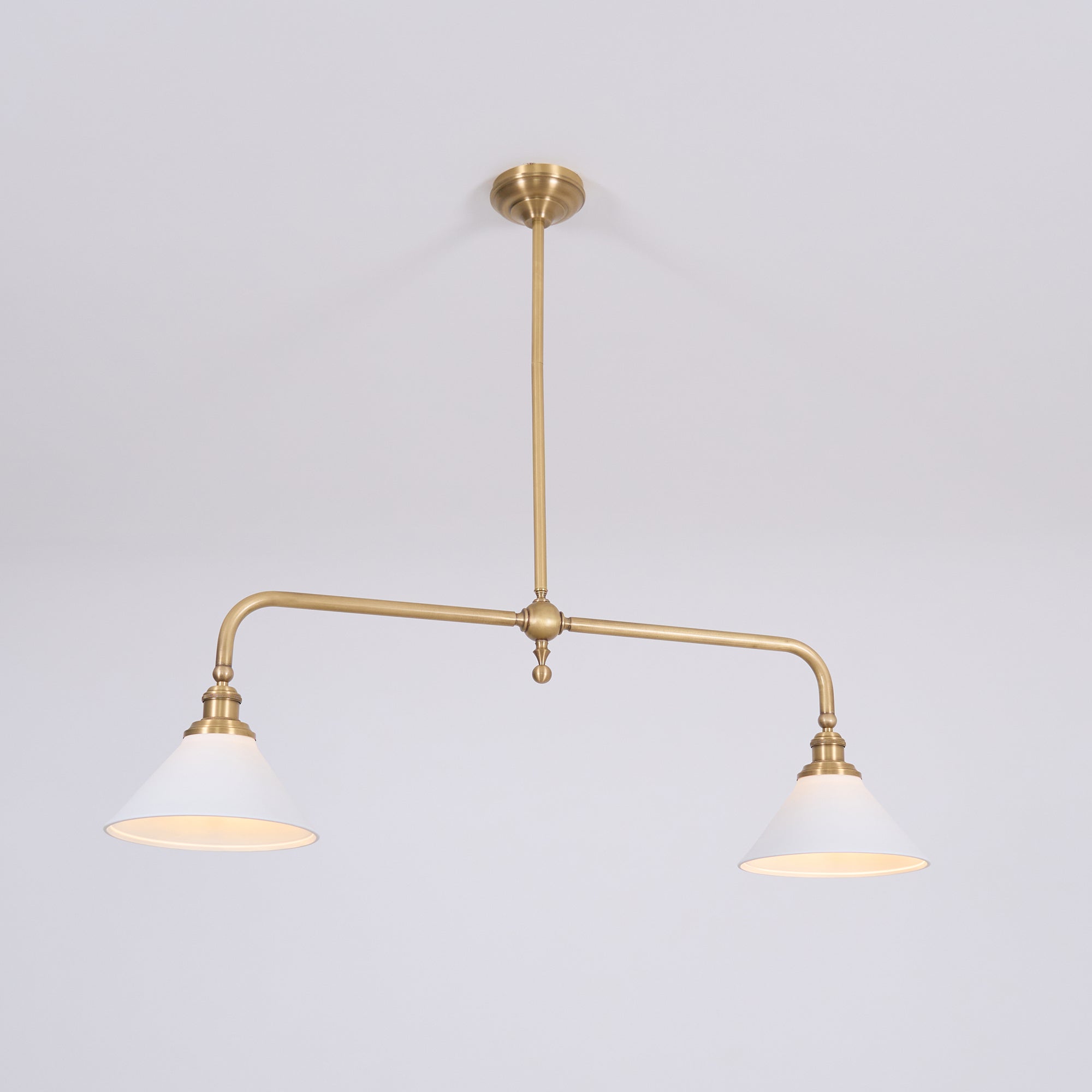 Lumessa | Lampada a Sospensione in Vetro Moderno per Illuminazione di Isole Cucina e Tavoli da Pranzo