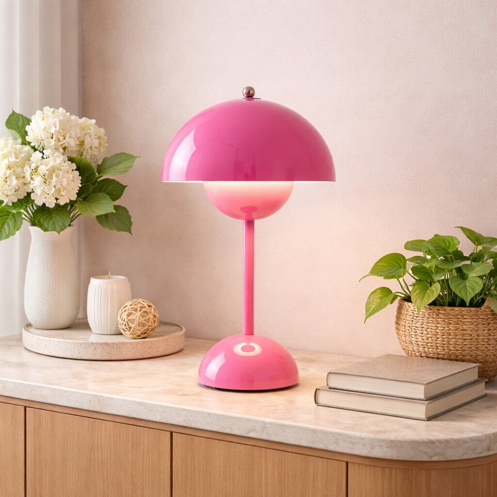 Lampada da tavolo | Lampada da comodino | Dimmerabile e senza fili | Lumenara