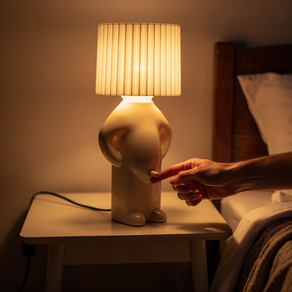 Lampada da tavolo | Luce soffusa | Compatta | WinkLight
