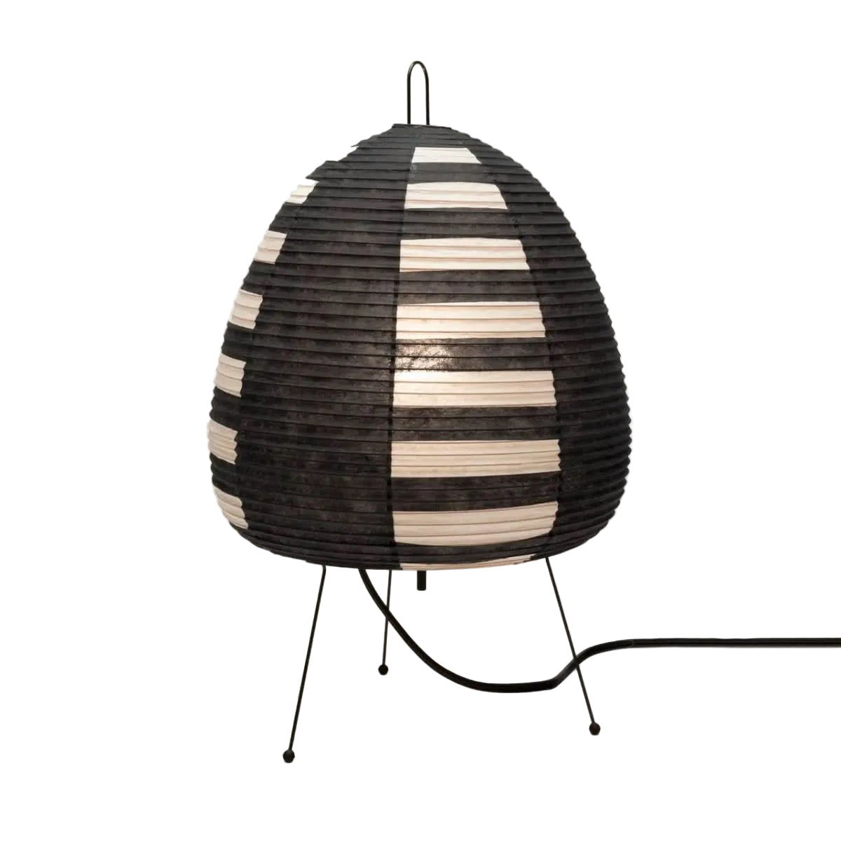 LUMIRICE – Elegante lampada da tavolo in carta di riso dal design giapponese