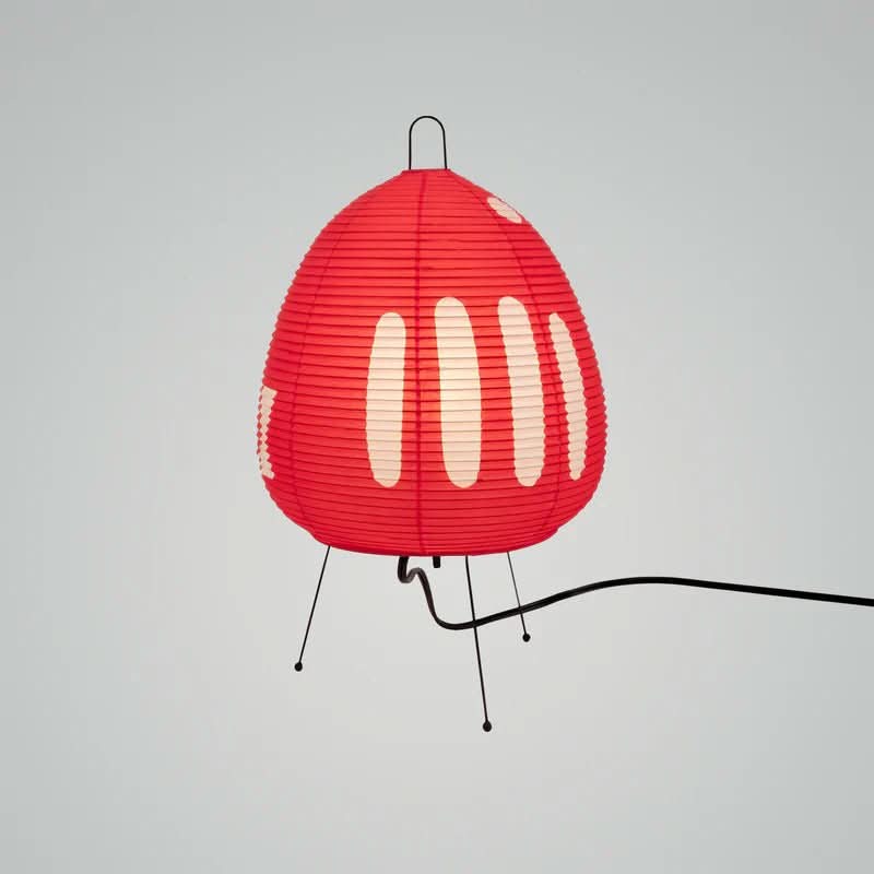 LUMIRICE – Elegante lampada da tavolo in carta di riso dal design giapponese