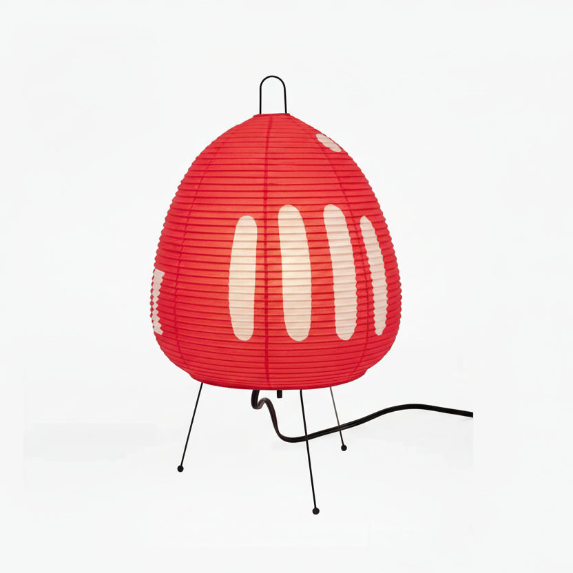 LUMIRICE – Elegante lampada da tavolo in carta di riso dal design giapponese