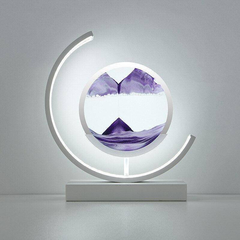 Lampada da tavolo | Design Quicksand | Illuminazione LED | SandLumen