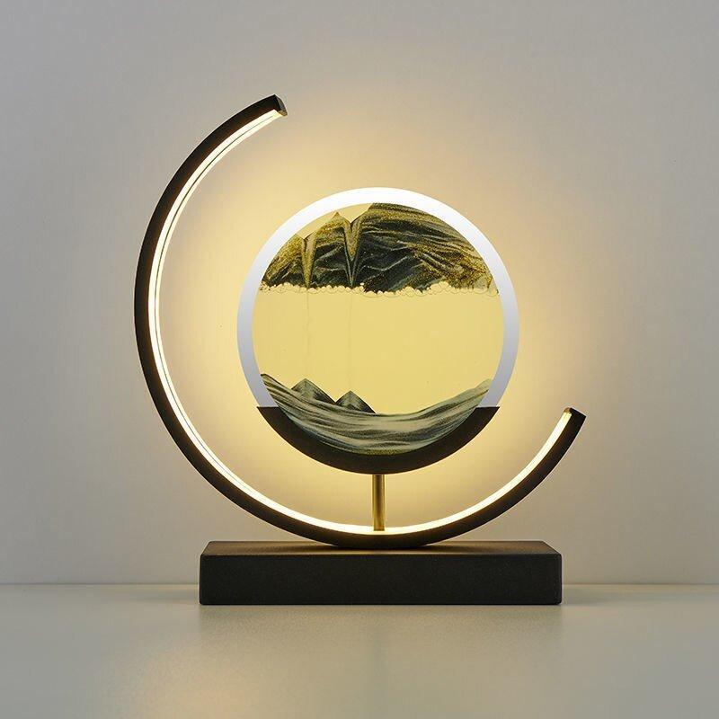 Lampada da tavolo | Design Quicksand | Illuminazione LED | SandLumen