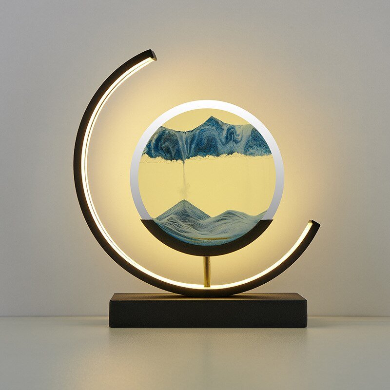Lampada da tavolo | Design Quicksand | Illuminazione LED | SandLumen