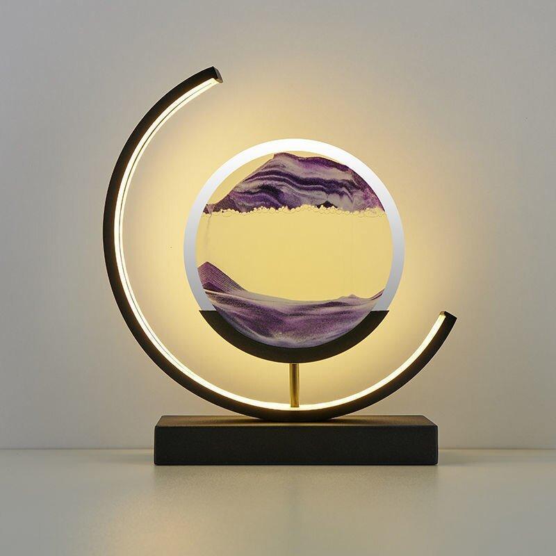 Lampada da tavolo | Design Quicksand | Illuminazione LED | SandLumen