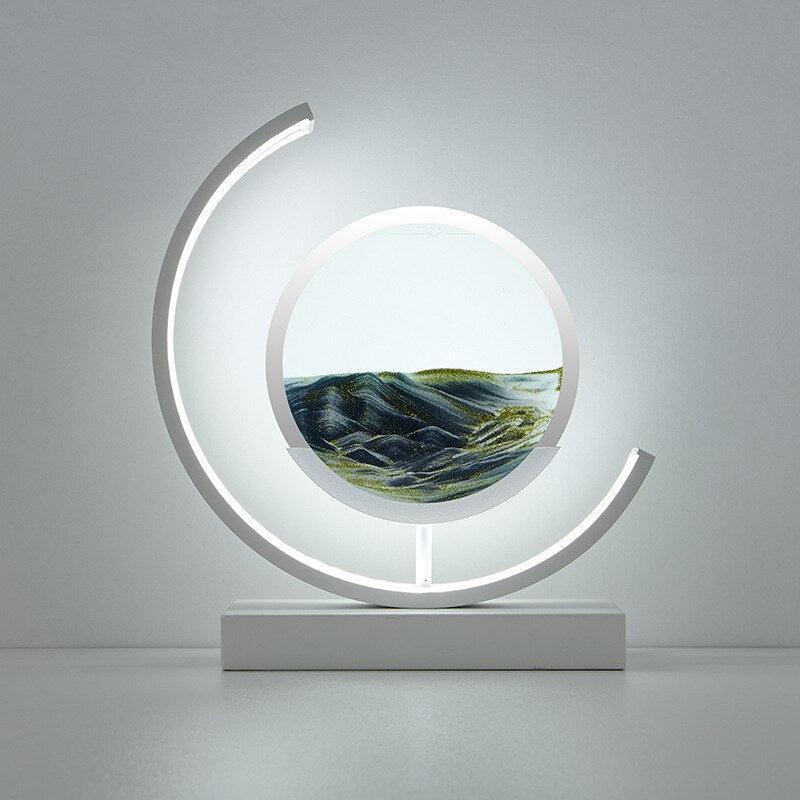 Lampada da tavolo | Design Quicksand | Illuminazione LED | SandLumen
