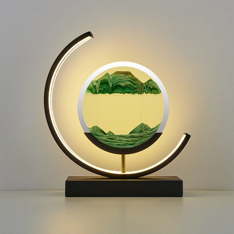 Lampada da tavolo | Design Quicksand | Illuminazione LED | SandLumen