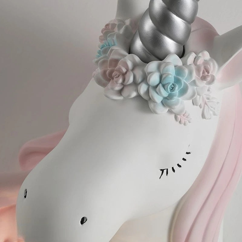 Magico Lampada da Parete a Unicorno per Bambini – Luce Giocosa e Calda