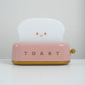 ToastLjus – Lampada da tavolo a forma di tostapane con batteria integrata e luminosità regolabile