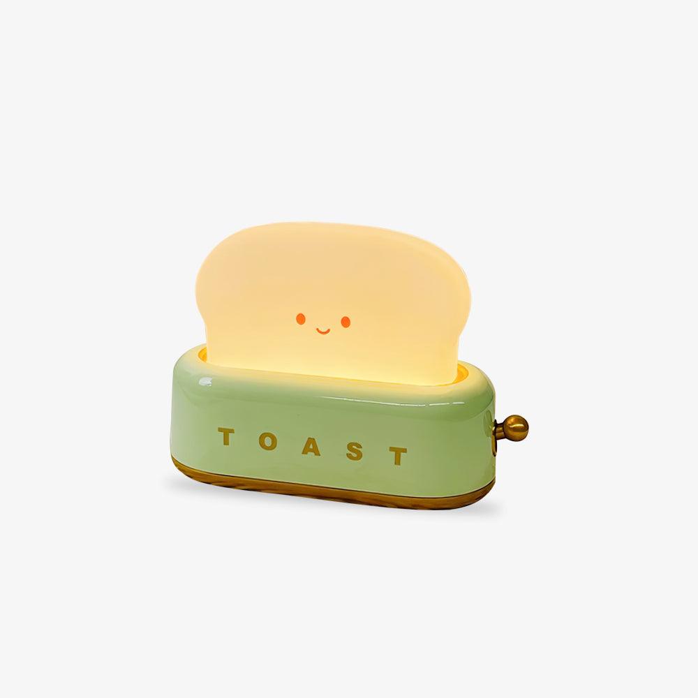 Averisse | Lampada Notturna a Forma di Tostapane Carina con Ricarica USB e Luce LED Calda 3000K