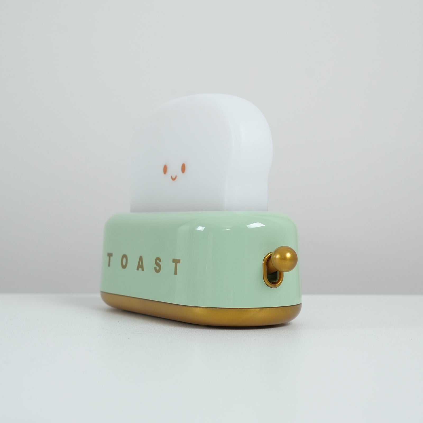 Averisse | Lampada Notturna a Forma di Tostapane Carina con Ricarica USB e Luce LED Calda 3000K