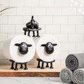 Porta carta igienica | Decorazione bagno | Design pecora autoportante | Sheepy Sheets