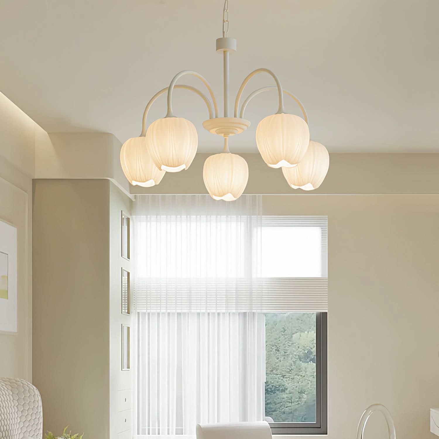 Lampadario LED Tulip Matcha