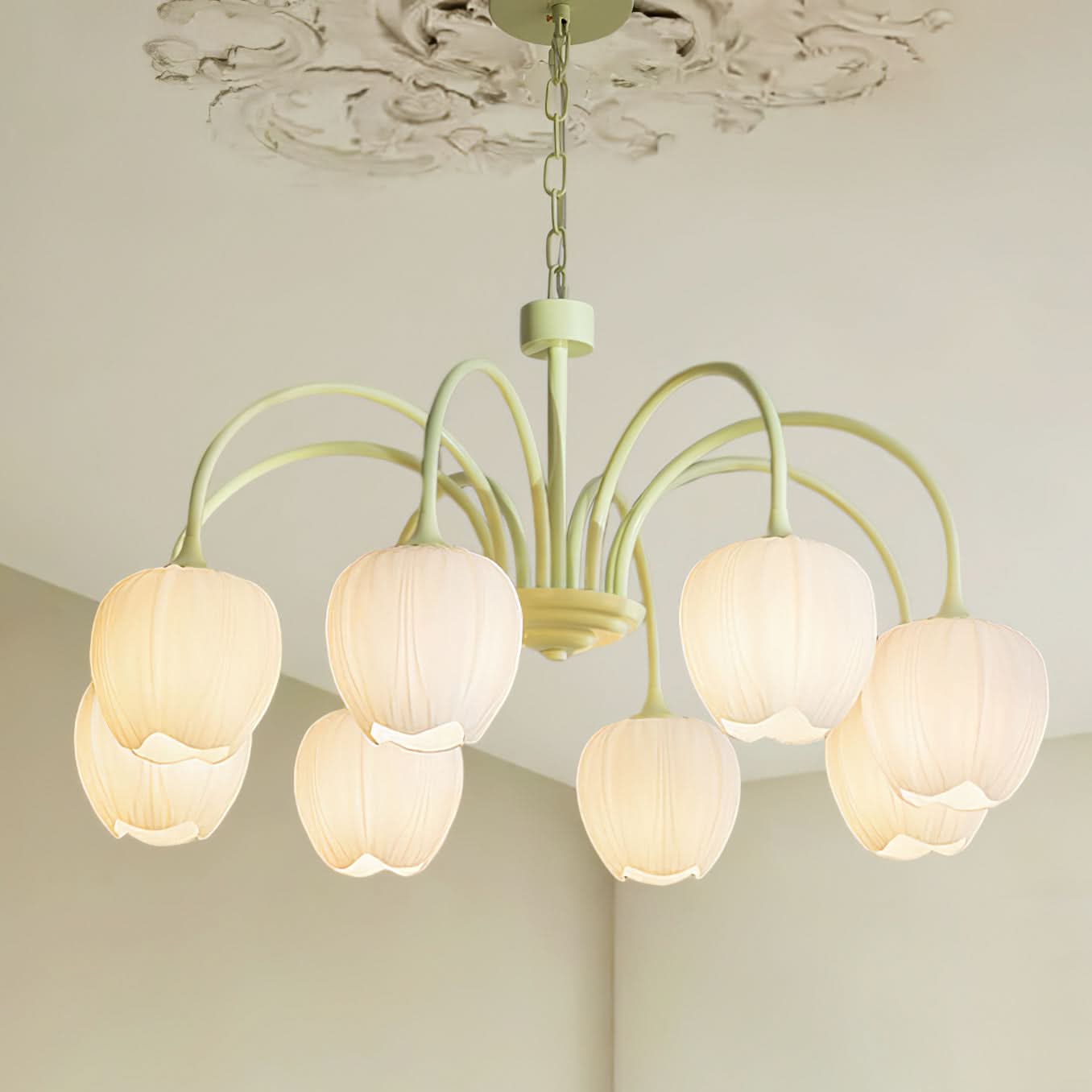 Lampadario LED Tulip Matcha