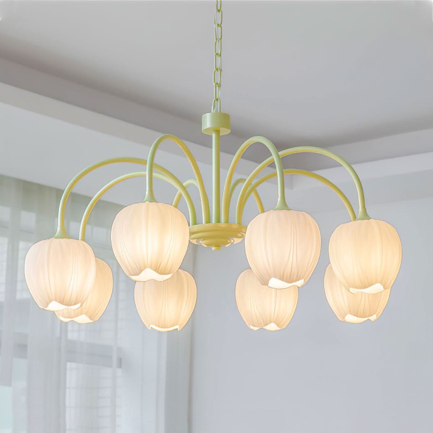 Lampadario LED Tulip Matcha