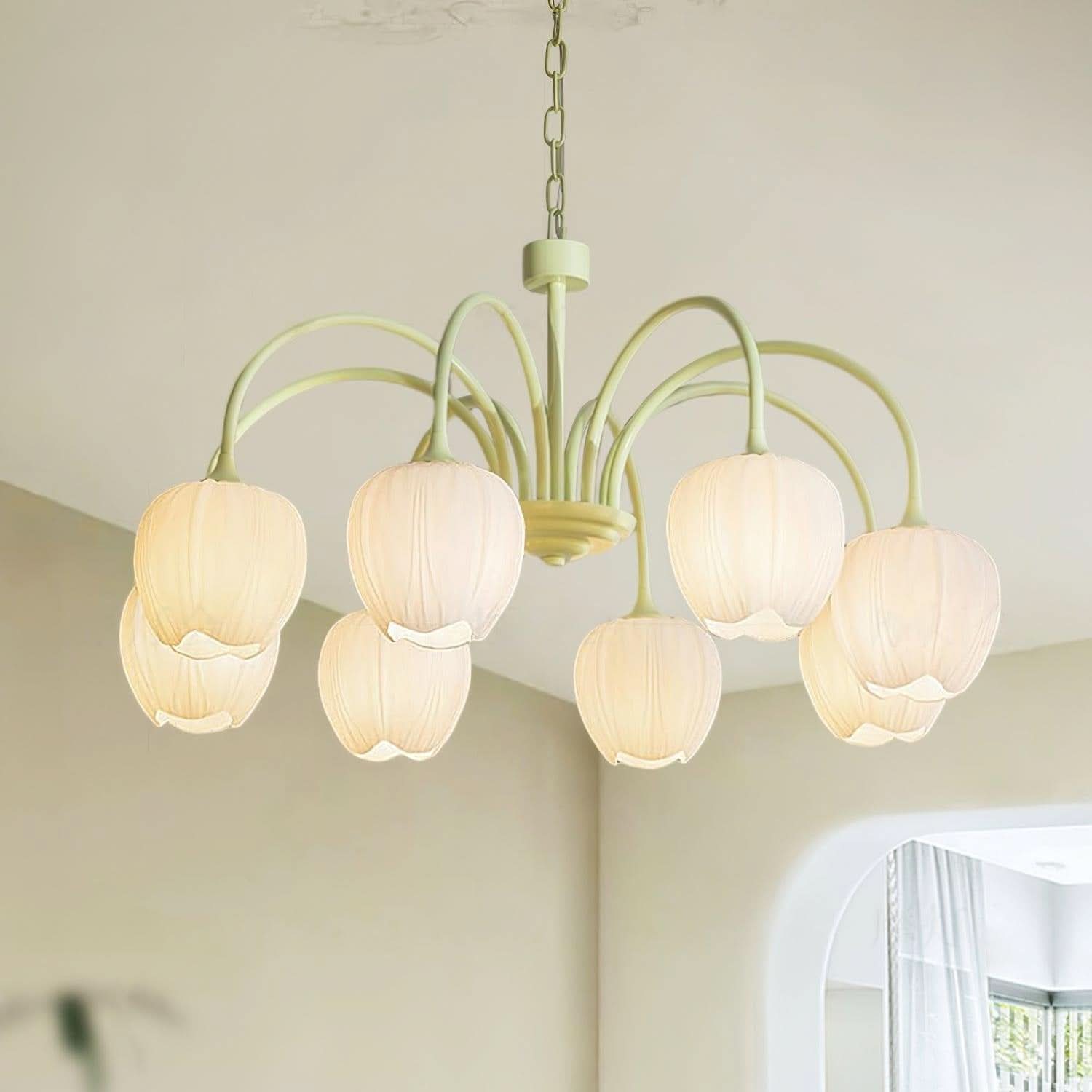 Lampadario LED Tulip Matcha