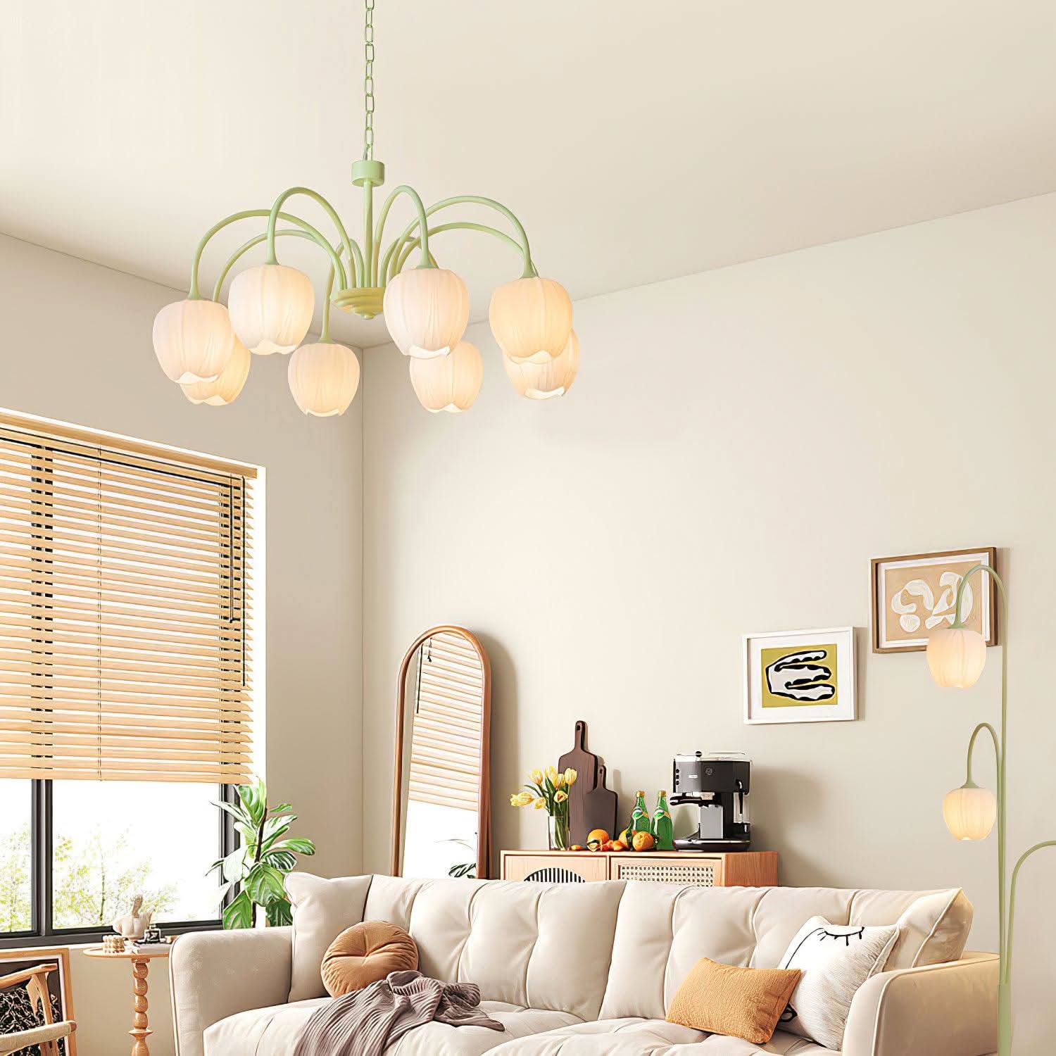 Lampadario LED Tulip Matcha