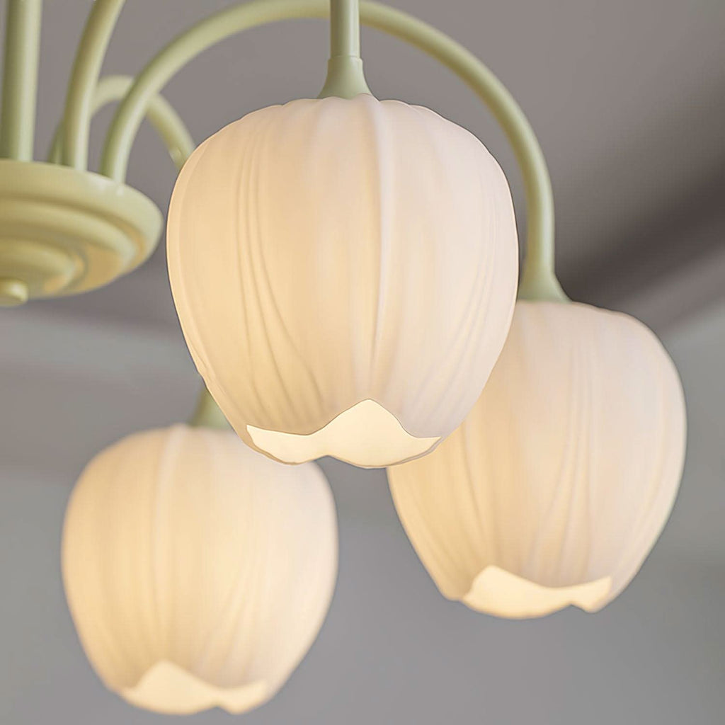 Lampadario LED Tulip Matcha